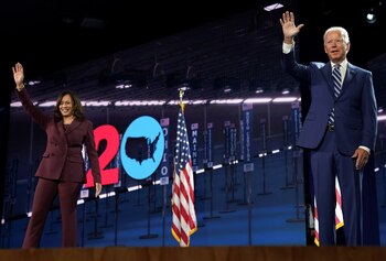 Kamala Harris, que será la