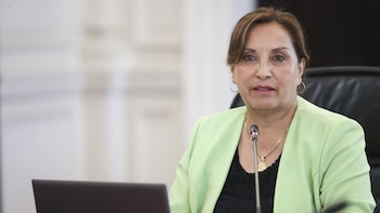 Durante su mensaje, Boluarte cuestionó