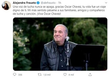 La secretaria de cultura extendió