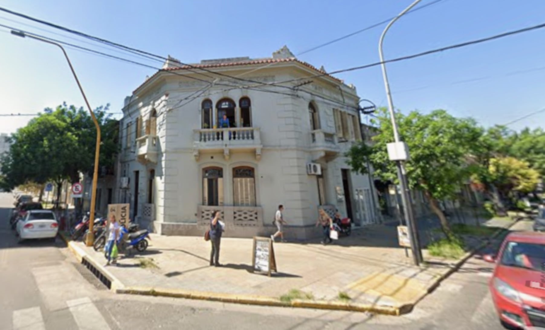 La Comisaría 4ta. de Santa Fe, lugar donde se realizó la extorsión de un policía y un abogado a un preso (Google Maps)