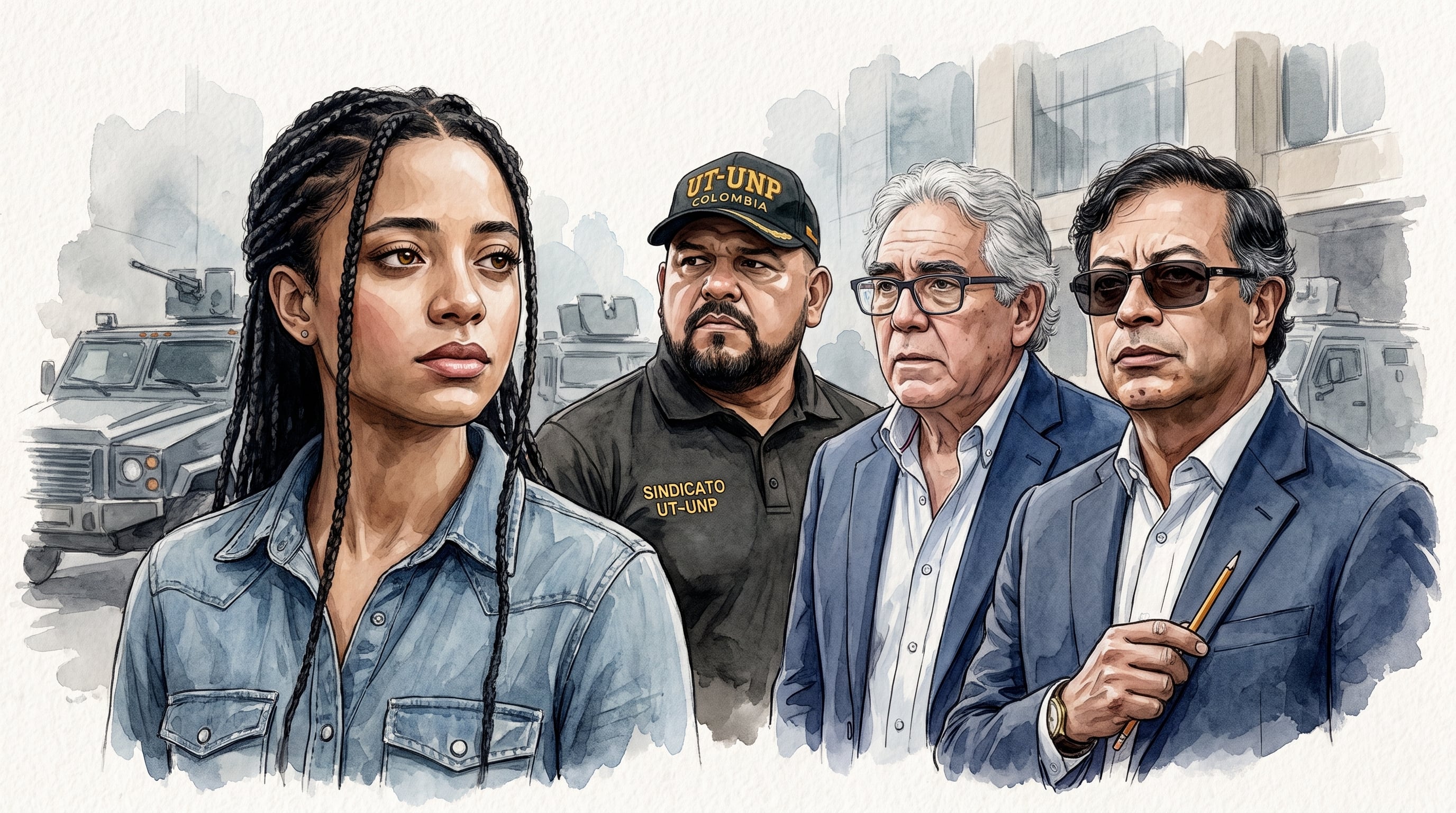 La Unidad Nacional de Protección destinó 739 millones de pesos para financiar el esquema de seguridad de Juliana Guerrero entre marzo de 2025 y septiembre de 2026 - crédito imagen Ilustrativa Infobae