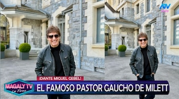 Magaly TV revela quem é Dante Gebel após rumores sobre Milett. Captação: Magaly TV La Firme.