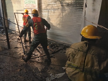 Es el segundo incendio en dos meses dentro del centro de abasto