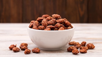Receta de garrapiñada de maní, rápida y fácil