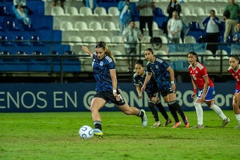 Argentina empató 2-2 ante Chile en el sudamericano sub 17 femenino