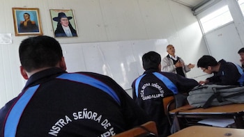 Virgen de Guadalupe - Colegio Nacional - Lima - Perú - 12 diciembre