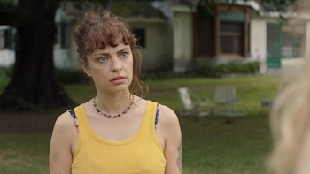 Dolores Fonzi en "Las fiestas",