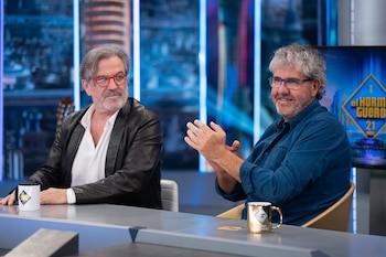 Pepe Navarro y Florentino Fernández en 'El Hormiguero'. (Flickr)