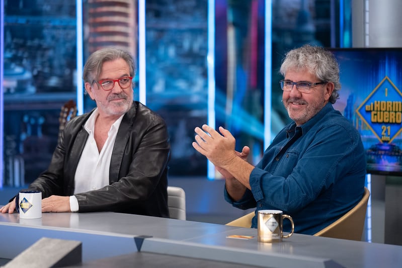 Pepe Navarro y Florentino Fernández en