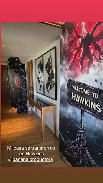 La celebración íntima incluyó ambientación