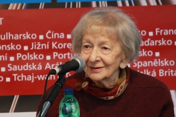 La poeta polaca Wisława Szymborska.