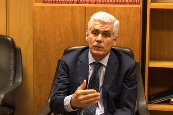 El diputado uruguayo Rodrigo Goñi,