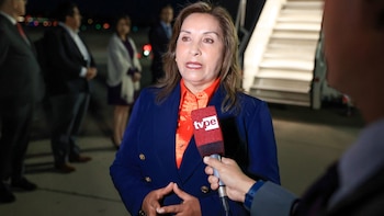 Presidenta Dina Boluarte llegó a