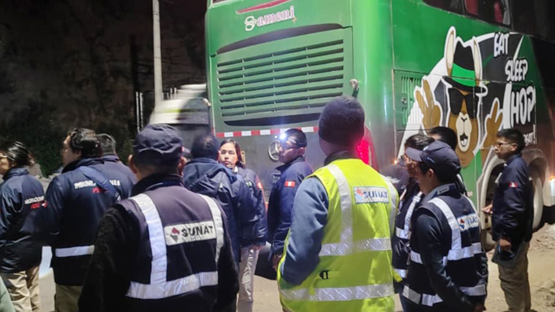 Las autoridades intervinieron a más de 55 ciudadanos extranjeros - Créditos: Migraciones.