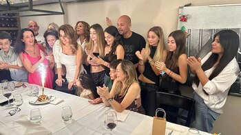 Marina Calabró festejó su cumpleaños