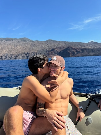 Carlos Perguer y Nacho Arráez en una imagen de redes sociales. (Instagram @carlospeguer)