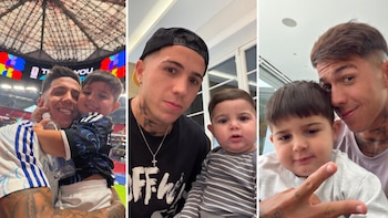 El emotivo mensaje de Enzo Fernández para su hijo Benjamín por su cumpleaños: “Mi príncipe”