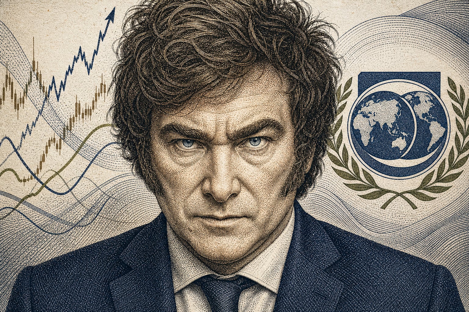 El Fondo Monetario Internacional y el Tesoro de Estados Unidos respaldaron a la gestión de Javier Milei con una línea de crédito de 20.000 millones de dólares. (Imagen Ilustrativa Infobae)