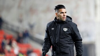 Radamel Falcao García compareceu e