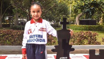 La pequeña aseguró su clasificación