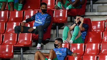 Así vivió el partido Gareth