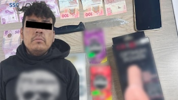 Hombre terminó detenido en posesión de juguetes sexuales luego de asaltar una sexshop con un cuchillo