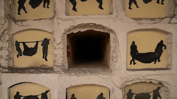 La intervención 'Auras Anónimas' en