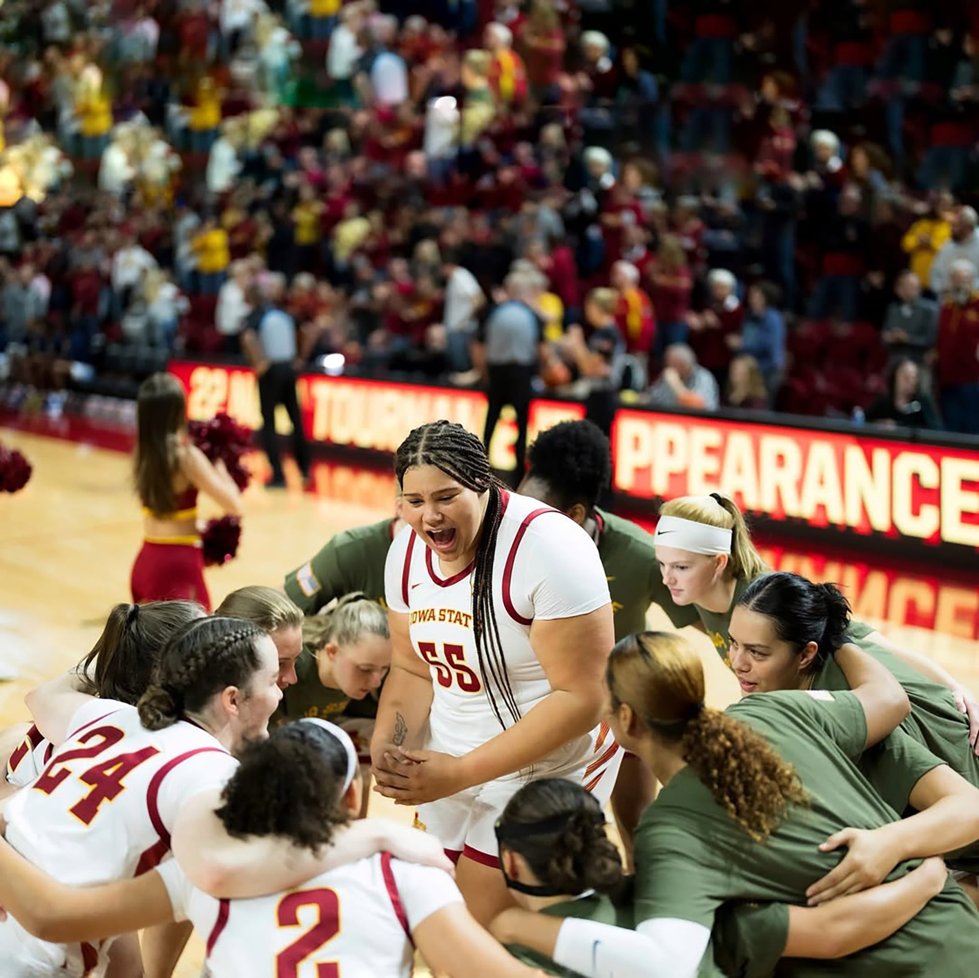 Crooks es la líder de Iowa State en el básquet femenino de la NCAA