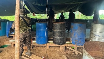 El Ejército de Guatemala localizó