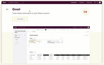 Rows puede integrarse con otras