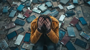 El proceso de alejarse de