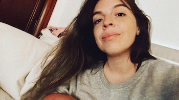 Dalma Maradona con Azul en