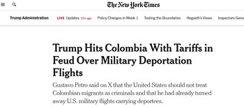 La controversia entre Donald Trump