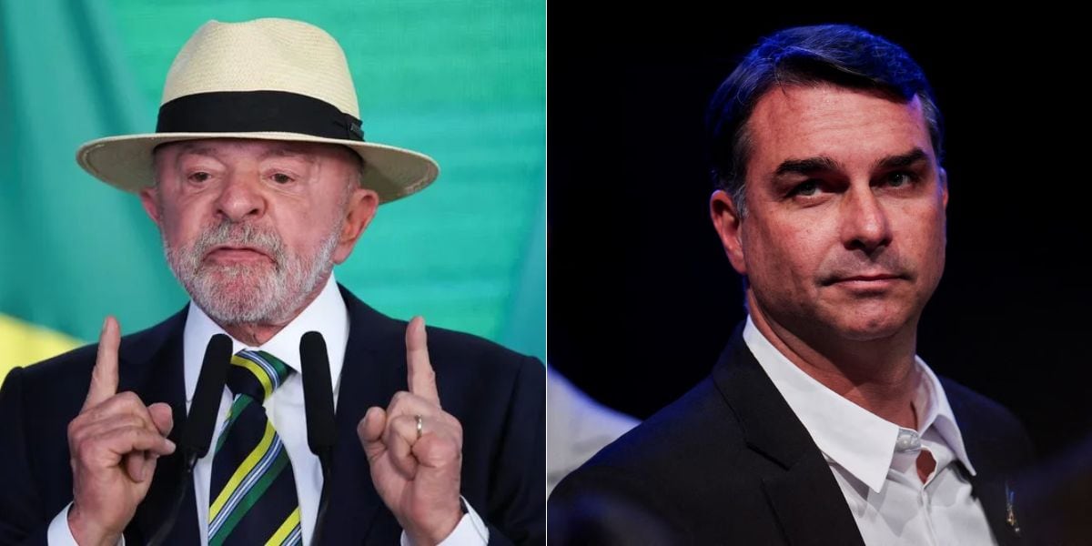 Luiz Inácio Lula da Silva y el senador Flávio Bolsonaro, principales candidatos a la Presidencia de Brasil, encaran la recta final de la campaña electoral (REUTERS)