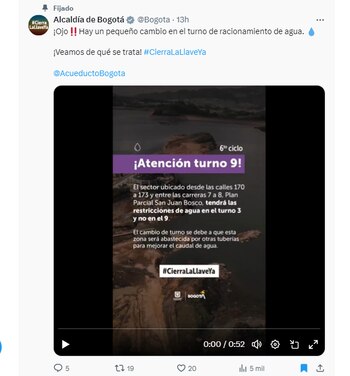 Este fue el cambio en