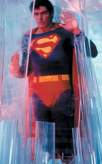 Christopher Reeve como "Superman" (Grosby