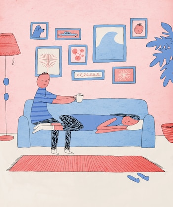 BC-MODERN-LOVE-MARRIAGE-PROMISE-ART-NYTSF — This Wasn’t the Marriage I Promised Him. (Brian Rea/The New York Times) — FOR USE ONLY WITH MODERN LOVE STORY SLUGGED BC-MODERN-LOVE-MARRIAGE-PROMISE-ART-NYTSF FOR SEPT. 2, 2026. ALL OTHER USE PROHIBITED.