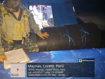 Los materiales incautados fueron puestos