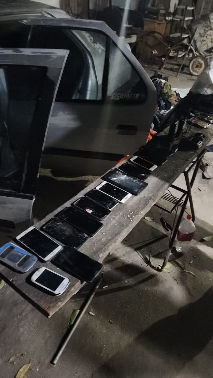 Encontraron una importante cantidad decelulares