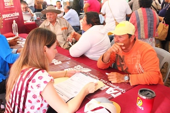 Para el retiro del apoyo