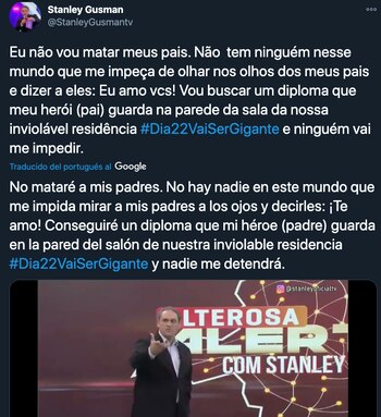 Había escrito que visitaría a