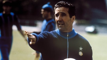 Helenio Herrera, como entrenador del