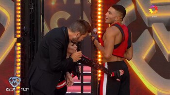 Juan Manuel Palao con Romina