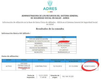 La Base de Datos Única