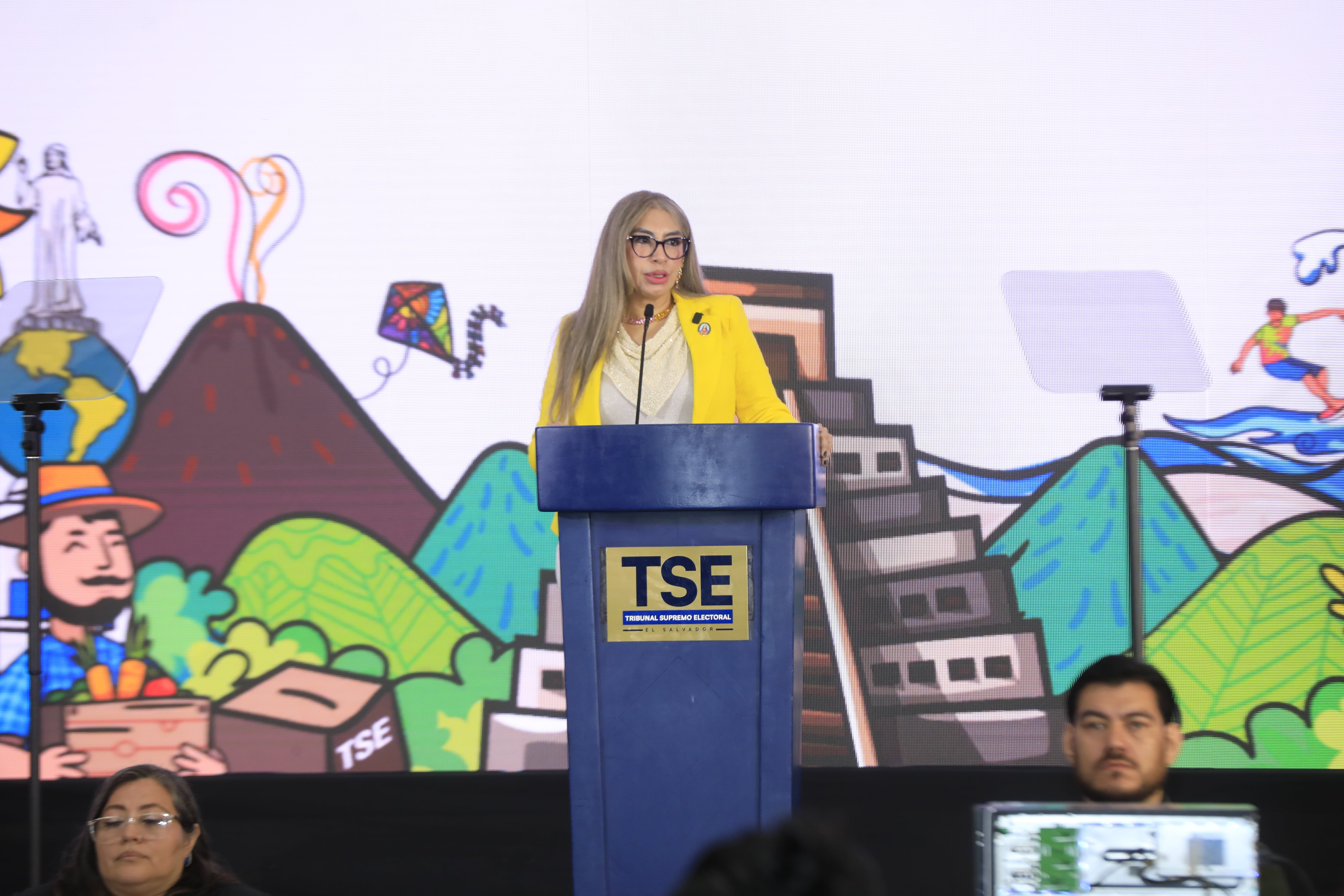 La presidenta del organismo electoral, Roxana Soriano, afirmó que la comprobación de la no afiliación partidaria es un deber indelegable./ (Roxana Lemus)