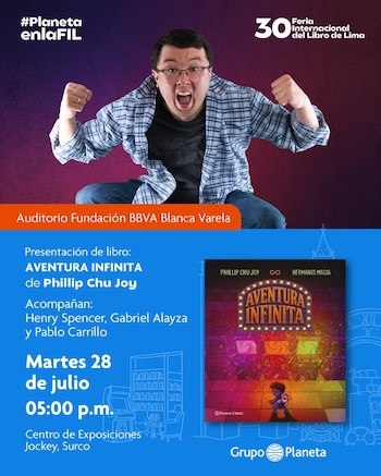 Fil Lima 2026: Gisela Valcárcel, Bruno Pinasco, Phillip Chu Joy, Andrea Llosa y la agenda de los famosos en la segunda semana de feria