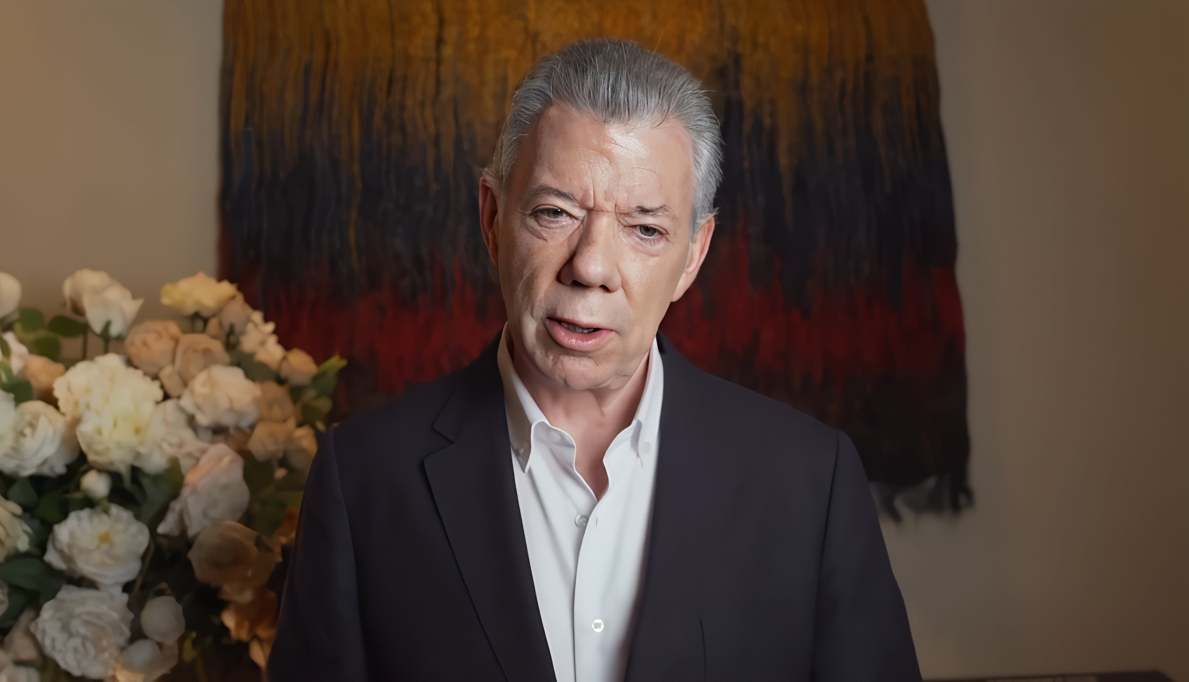 El expresidente Juan Manuel Santos también atacó la política exterior del mandatario Gustavo Petro, por las dificultades vividas con Estados Unidos - crédito @JuanManSantos/X