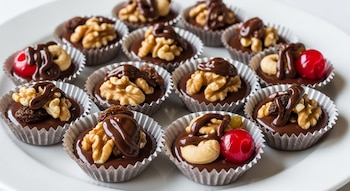 Los bombones rápidos de frutos