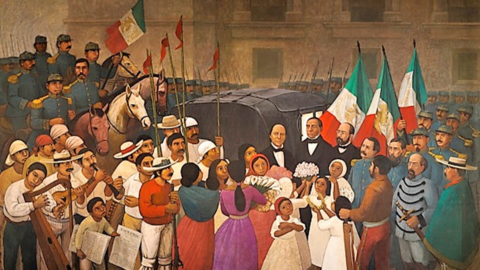 Benito Juárez realizó su entrada triunfal el 15 de julio de 1867 luego de derrotar a la Segunda Intervención Francesa y al imperio de Maximiliano.Crédito: Wikimedia Commons/Arriaga33