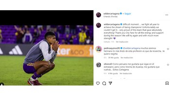 Mensaje de Wilder Cartagena tras